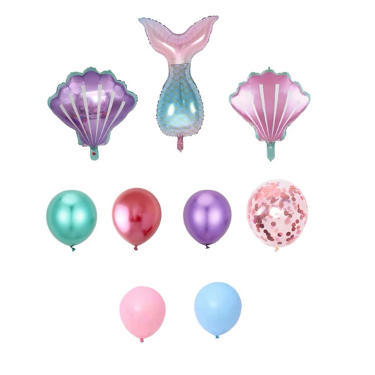 مجموعة البالونات - حورية البحر