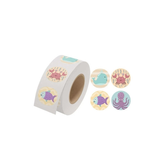 ROLL STICKERS - UNDER THE SEA